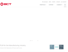 Tablet Screenshot of bct-technology.com